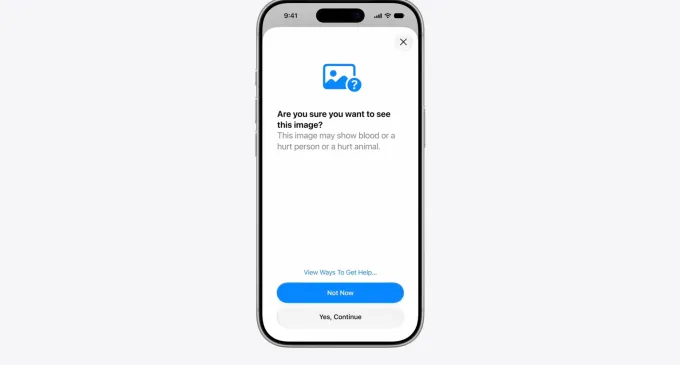 Parents can now block violent or gory media arriving in text messages