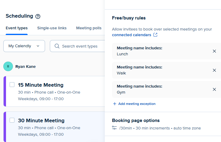 TidyCal's digital storefront lets solopreneurs sell services alongside bookings.
