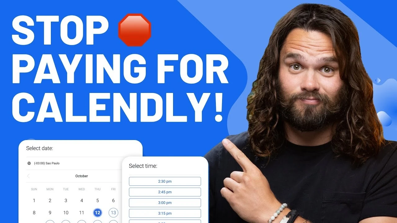 Calendly's polished interface reflects years of iteration on scheduling UX.