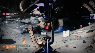 Destroy the red corruptions by shooting them between enemy waves