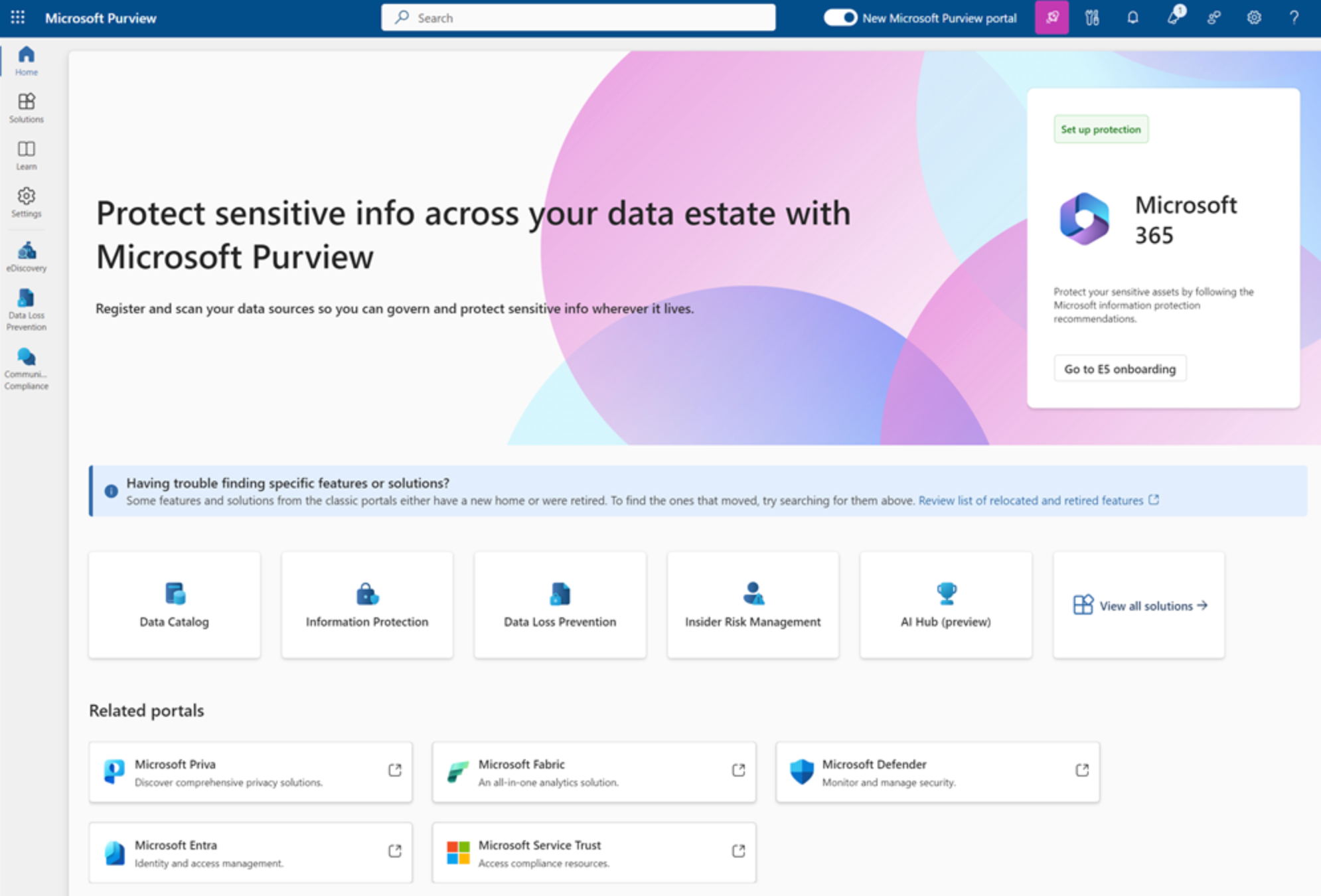 Microsoft Purview's dashboard for AI governance and data lineage
