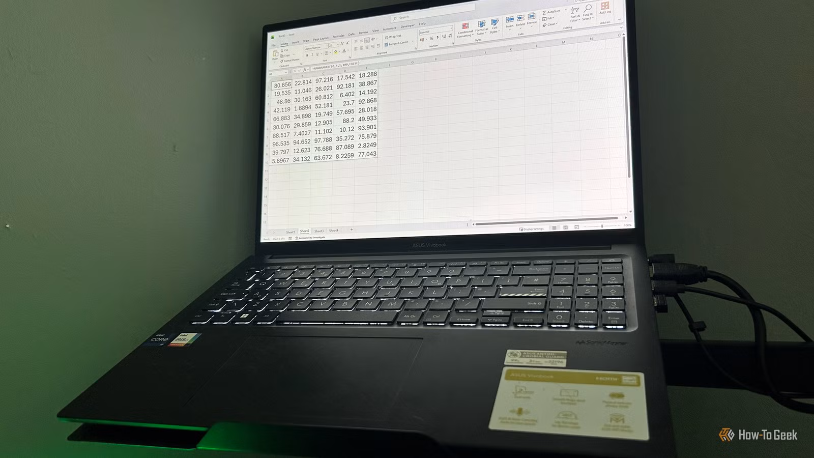 Excel randomization: generate test data in seconds