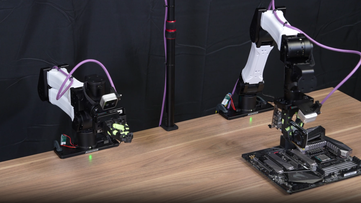 Nvidia's AI agents taught robots to install GPUs overnight