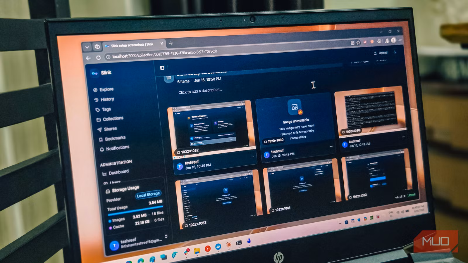 Self-host Slink for private screenshot sharing