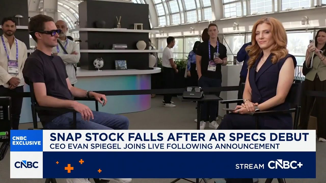Snap CEO Evan Spiegel on new AR Specs: New opportunity to bring computing to the world around you - YouTube