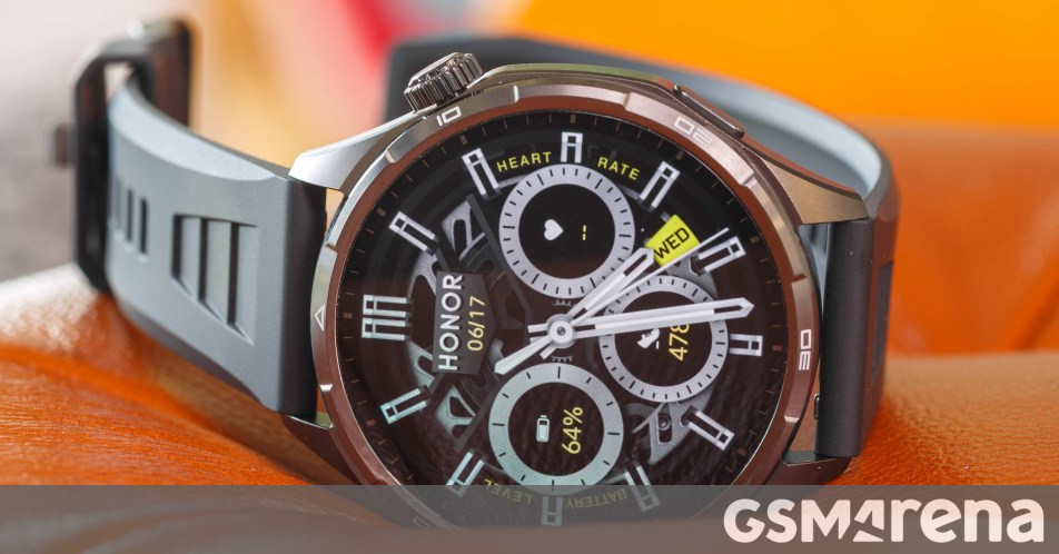 Honor Watch 6: بطارية تدوم 35 يوماً في ساعة تزن 68 غراماً فقط