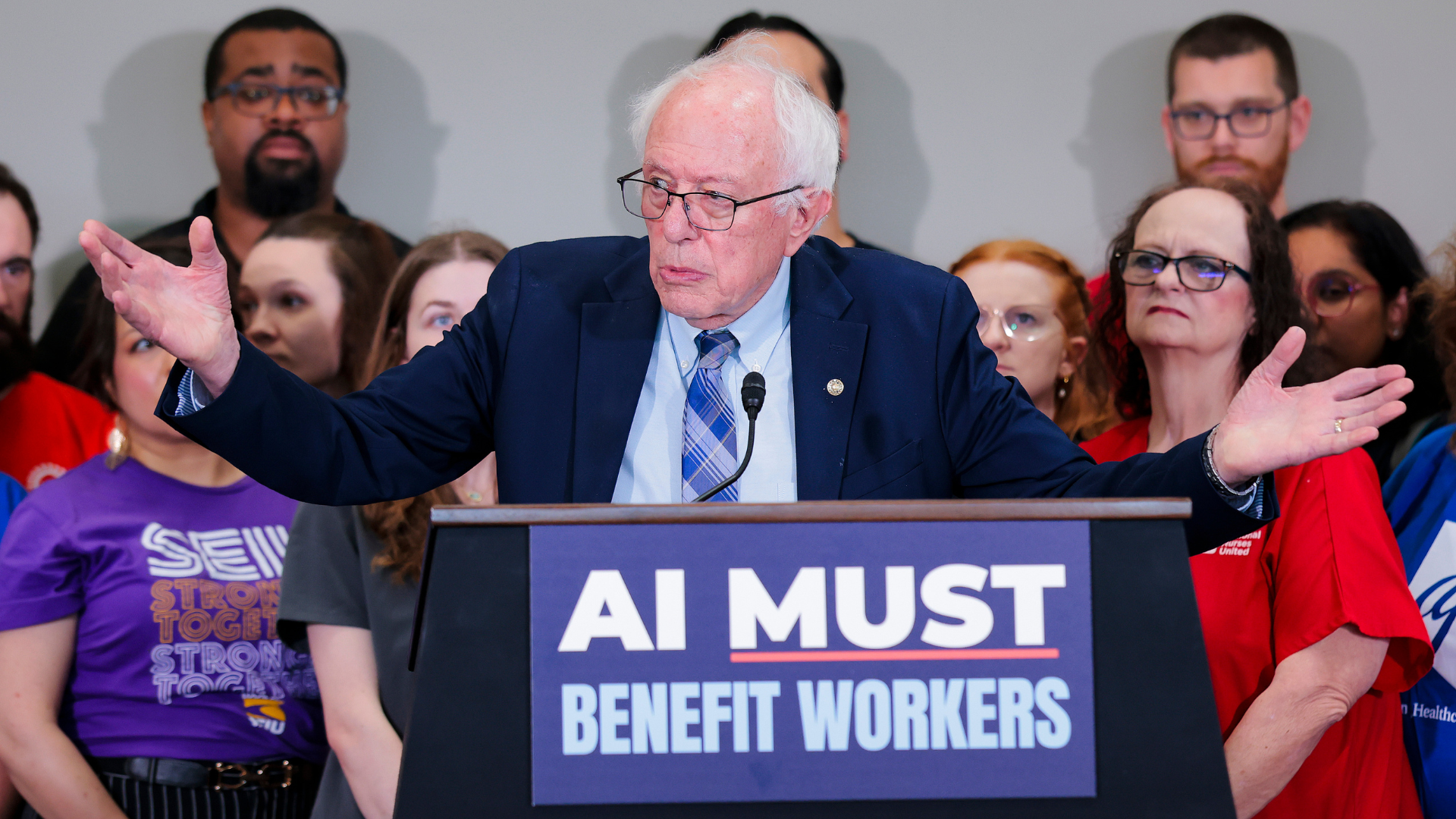 Sanders files bill for 50% public ownership of US AI firms