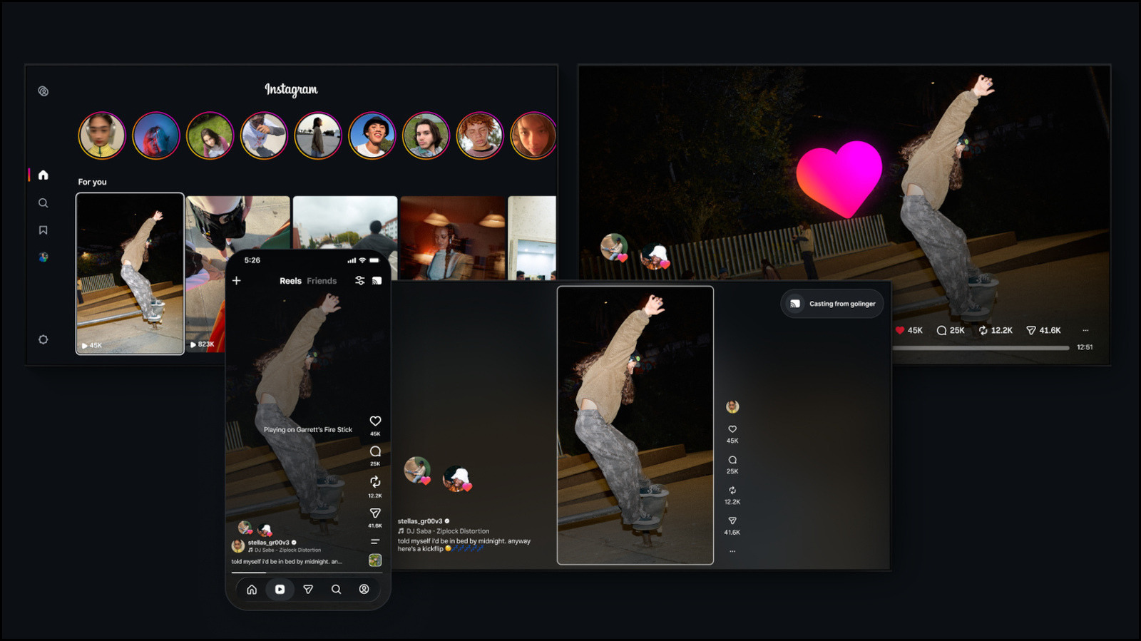 Instagram TV app arrives on Samsung smart TVs in the US