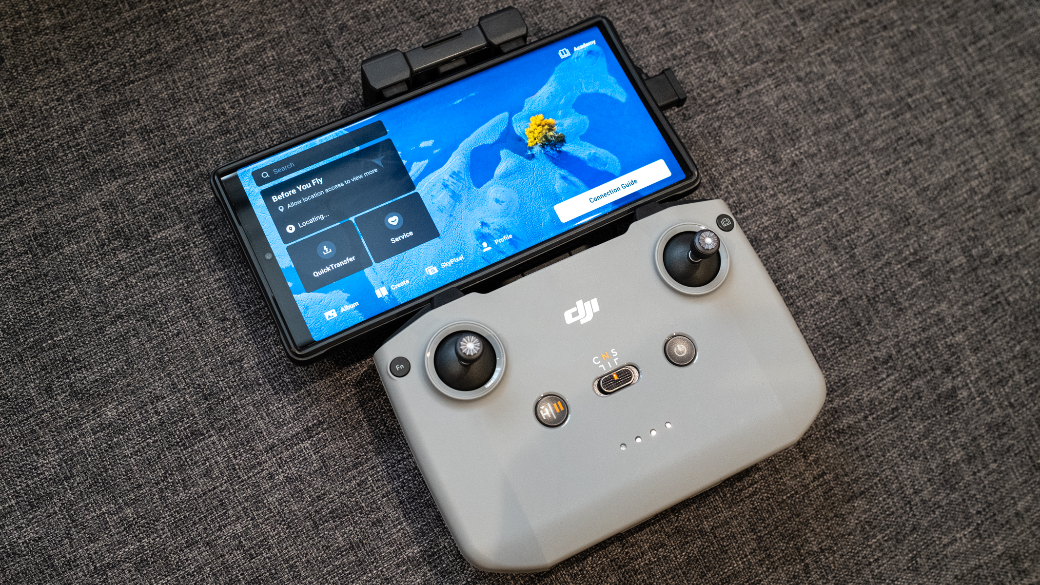 صورة جوية ملتقطة بكاميرا DJI Neo تُظهر جودة التصوير بدقة 4K