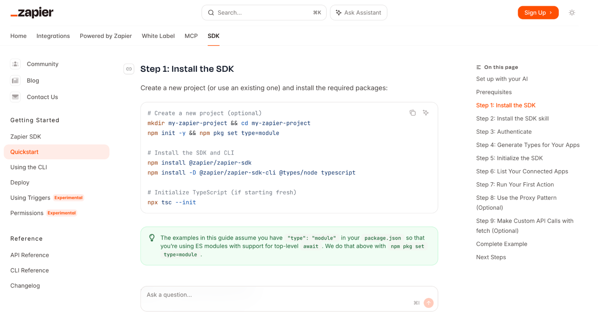 واجهة Zapier SDK تعرض إمكانية الوصول لآلاف التطبيقات عبر حزمة TypeScript واحدة