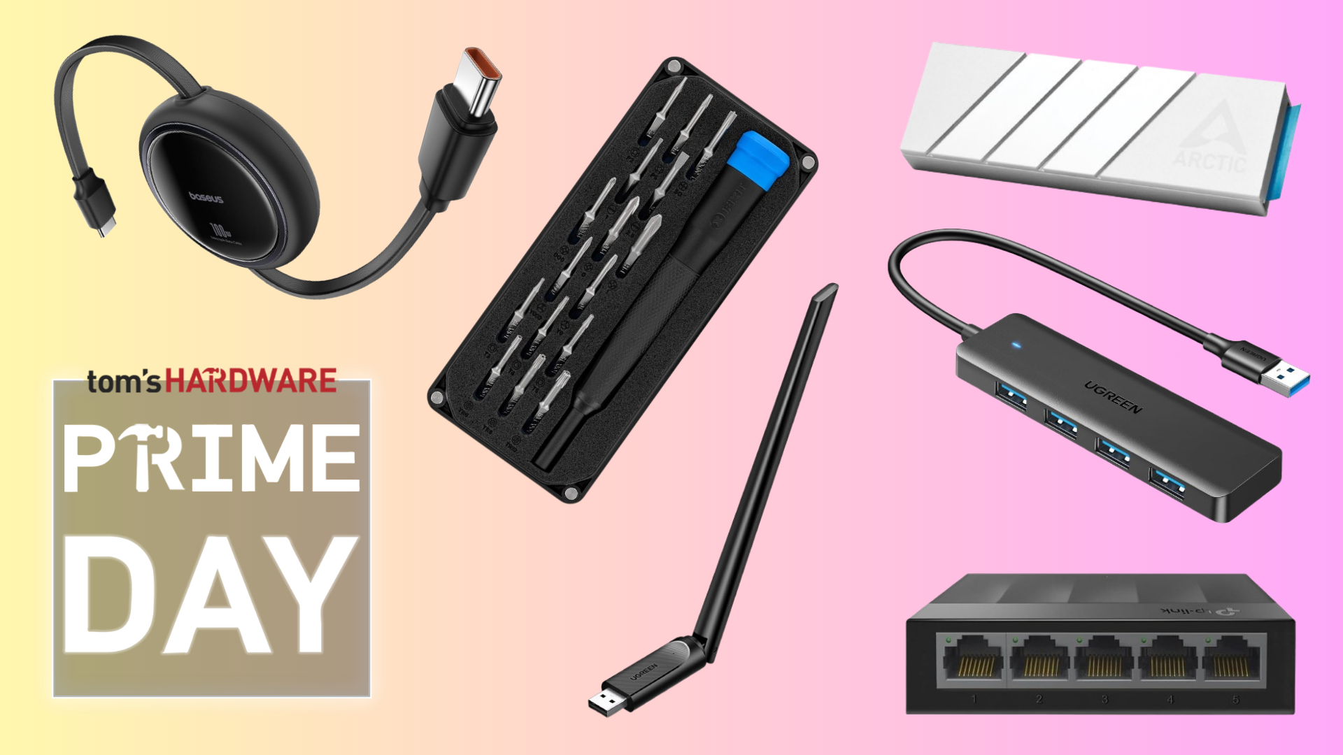 13 Prime Day tech deals under $13: cables, tools, PC gear